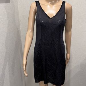 Vintage Wondermaid black slip